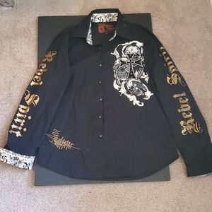 Rebel Spirit Button Up